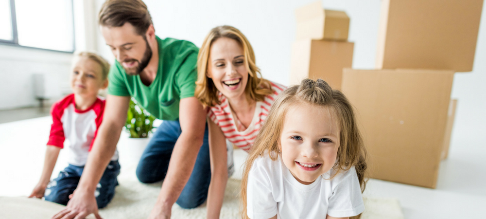 family needing Zero-Down & Low-Down Home Loans