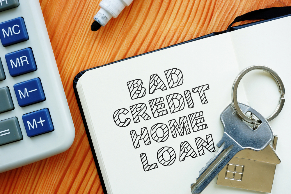 Can you buy a home with hot sale bad credit and no money down